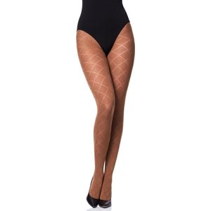Merry Style Dames Ondoorzichtige Panty's MS 328 60 DEN (Cappuccino, M)