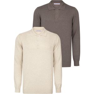 Felix Hardy Trui  beige / brokaat