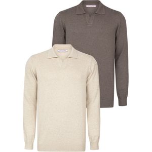 Felix Hardy Trui  beige / brokaat