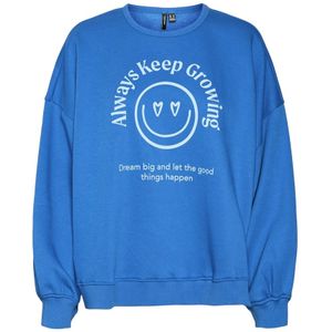 Vero Moda vmija maly ls sweat box jrs ga 10322552 daphne print