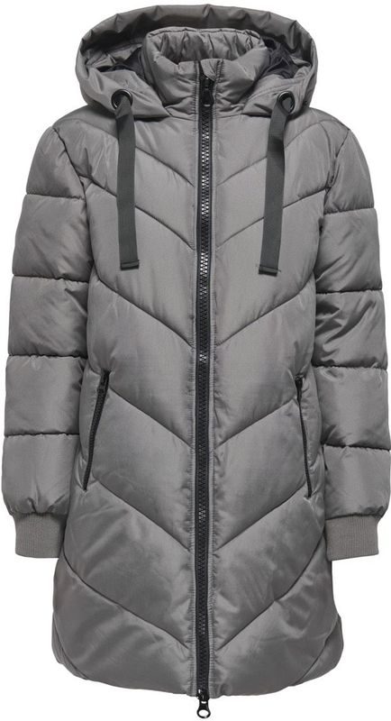 JDY - Jas - Lang - Met Capuchon - Polyester Voering - Tussenjassen