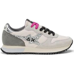 Sun68 - Stargirl Glitter Logo - Sportschoenen - Glitter - Leer