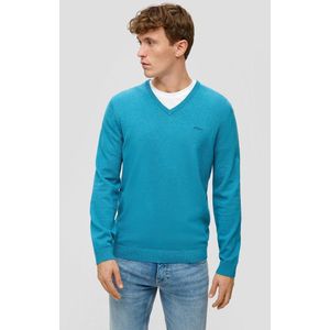 S.Oliver Pullover met Logo Petrol