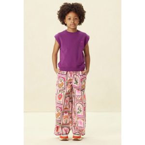 Sissy-Boy - Lichtroze pull on broek met print