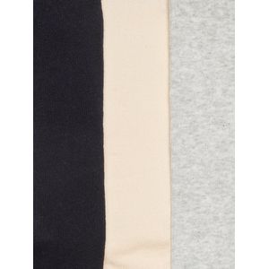 Set van 3 - Meisjesleggings - Marineblauw - Oeko-Tex Standard 100