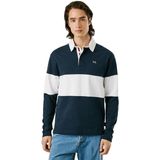 Pepe Jeans - PM5400014 - Poloshirt - Marineblauw - Lange Mouwen - Casual