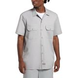 Dickies - Werkoverhemd - Grijs - Katoenmix - Knoopsluiting - Twee Borstzakken