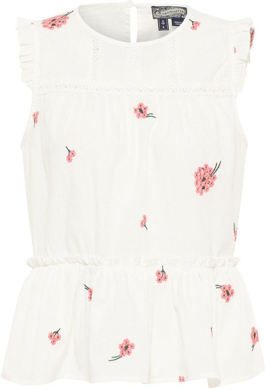 DreiMaster - Vintage - Top - Gebroken Wit - Blouse