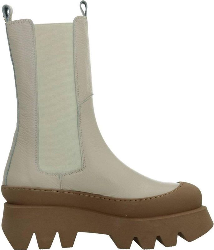 YELLOW CADI - BOTA PLATAFORMA - Beige - Laarzen