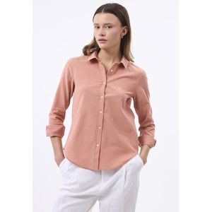 Felix Hardy - Linnen Katoen Blend Shirt - Overhemd - Zalmkleurig
