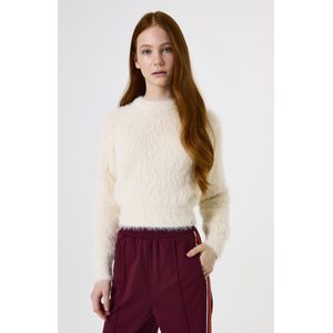 GARCIA - Effen Trui - Wit - Lange Mouw