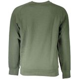 Timberland - Trui - Groen - Katoen/Polyester - Ronde Hals, Iconisch Logo