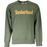 Timberland - Trui - Groen - Katoen/Polyester - Ronde Hals, Iconisch Logo