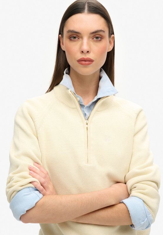 Superdry Classic Half Rits Trui