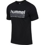 Hummel - Carson - T-shirt - Zwart - 100% Katoen