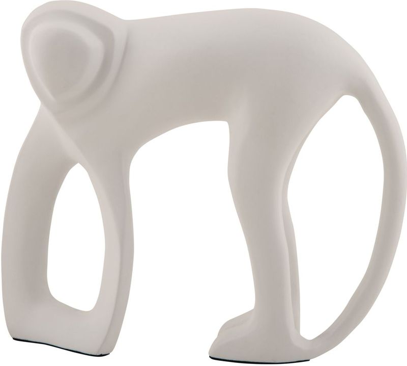 Present Time - Monkey - Beeldje - Aluminium - Compact Design