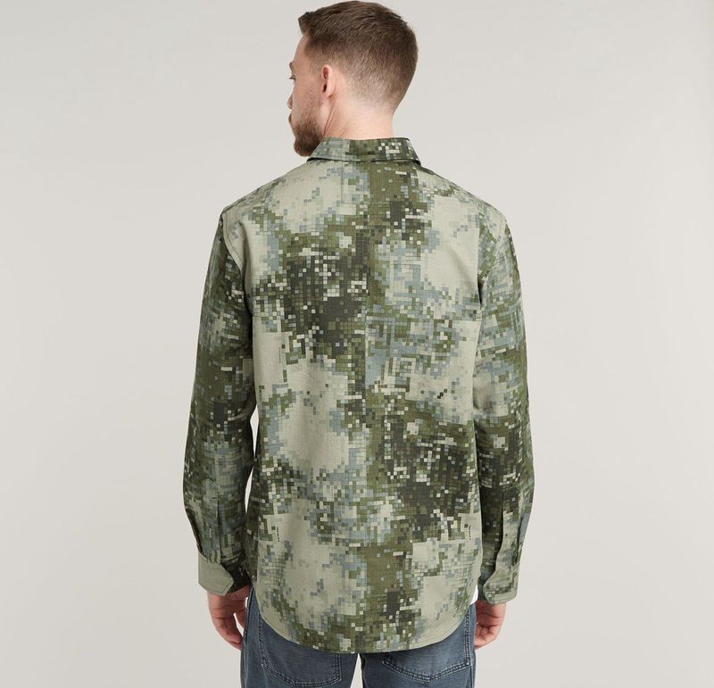 G-Star - Cargo Pocket Regular Shirt l\s - Heren - Shirts