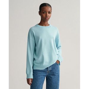Gant - Sweatshirt - Groen - Dames - Katoen