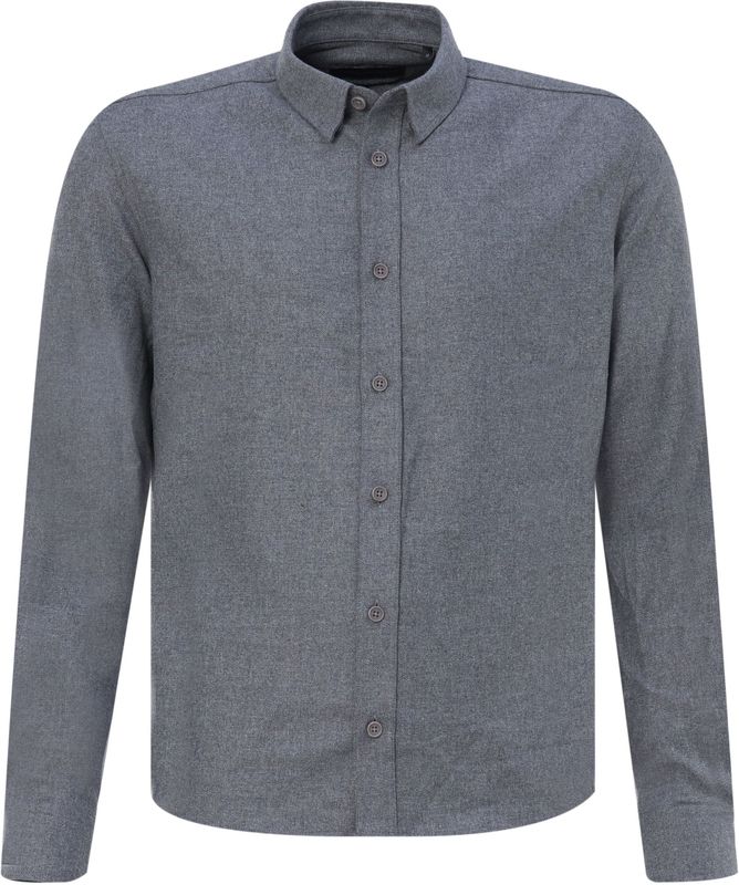 Drykorn - Loken - Overhemd - Grijs - 100% Polyester