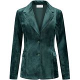 Helena Hart - 7425 Uni Blazer - Velour - Groen - Midi