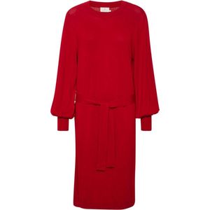 Kaffe KAjess Knit Dress - Jurk - Dames - Regular Fit - Lange Mouwen