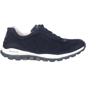 Gabor - Rollingsoft Sensitive - Dames Wandelsneaker - Blauw - Flexibele Zool
