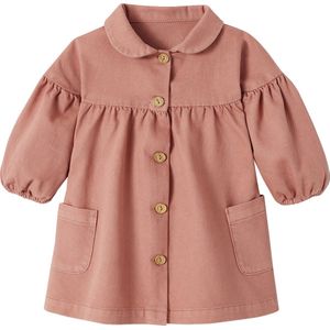 Babyjurk - Keperstof - Gourmandkleur - 100% Katoen - Claudine-kraag