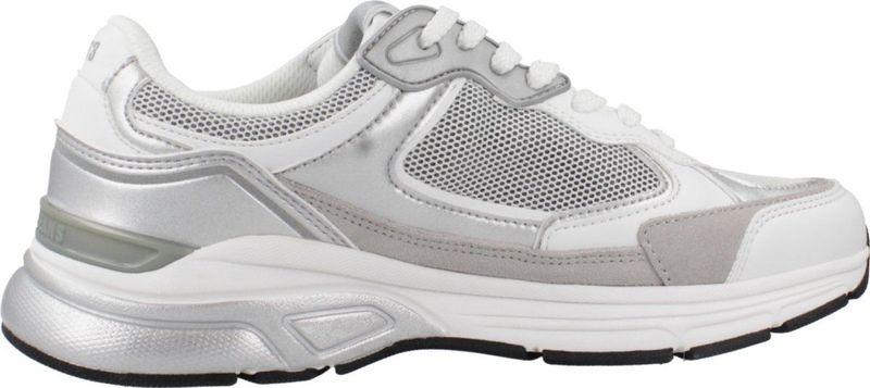 Pepe Jeans - PLS60028 Dave Shine Sneakers - Wit - Synthetisch - Casual