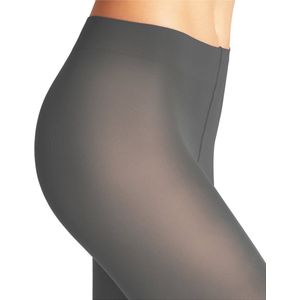 FALKE Pure Matt eenkleurig materiaal ondoorzichtig 50 DEN panty dames grijs - maat S