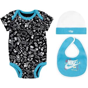 Nike Babysuit (3-pcs Giftpack) Maat 0-6m Mannen