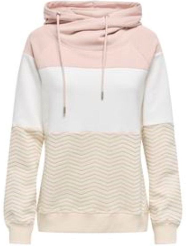 ONLY - ONLMADDIE BLOCK - Hoodie - Dames - Lange Mouwen - Regular Fit