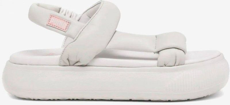 Puma - Mayu - Sandalen - Lichtgrijs - Natuurlijk Leer - Zln 0868