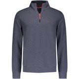 NZA New Zealand - Asher - Sweatshirt - Winter Navy - Met Halve Rits