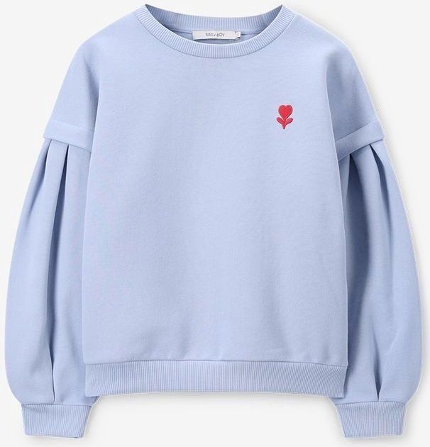 Sissy-Boy - Sweater - Lichtblauw - Met Embroidery