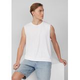 Q/S Designed By - Heren T-Shirt - Wit - Katoen