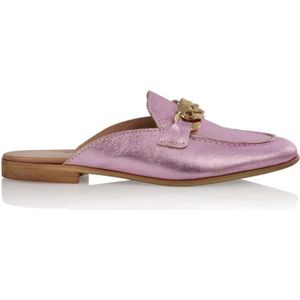 DWRS - Suva - Loafer - Metallic Roze - Comfortabele Pasvorm