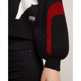 G-Star - D25730-D939-6484 - Los Gebreid Vest - Zwart - Casual - Gerecyclede Wol