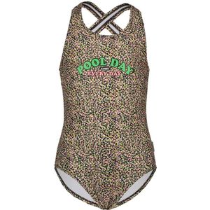 B.NOSY meisjes badpak - Bruin