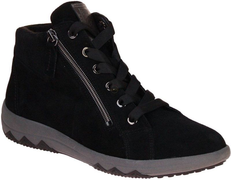 Waldläufer - 961801 Order - Veterschoenen - Zwart