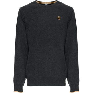 Sergio Tacchini - 10310020 - Trui - Donkergrijs Gemêleerd - Heren