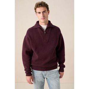 Sissy-Boy - Donkerbruin - Trui - Met Rits