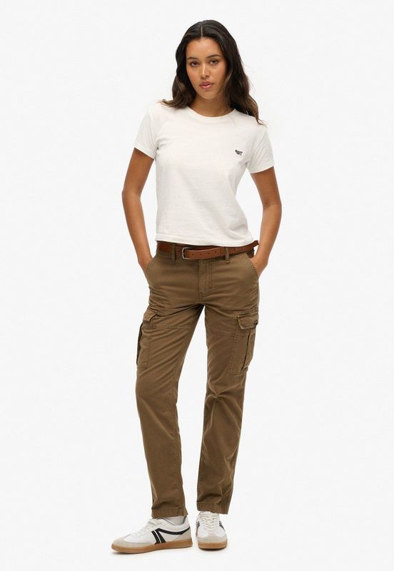 Superdry W7011208a Cargobroek Bruin 27 / 32 Vrouw