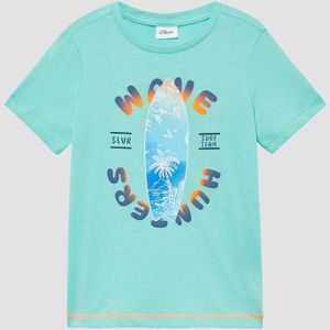 T-shirt - Katoen - Korte Mouwen - Ronde Hals - Print