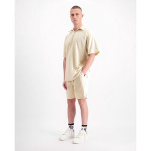 Black Bananas - Terry Lounge Polo - Beige - Poloshirt