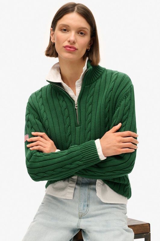 Superdry - Rugby Henley - Gebreide Trui