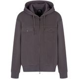 Armani Exchange - Sweatshirt - Grijs - Heren - Zip-through