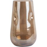 Present Time - Luster Organic Large Vaas - Bruin - Glas