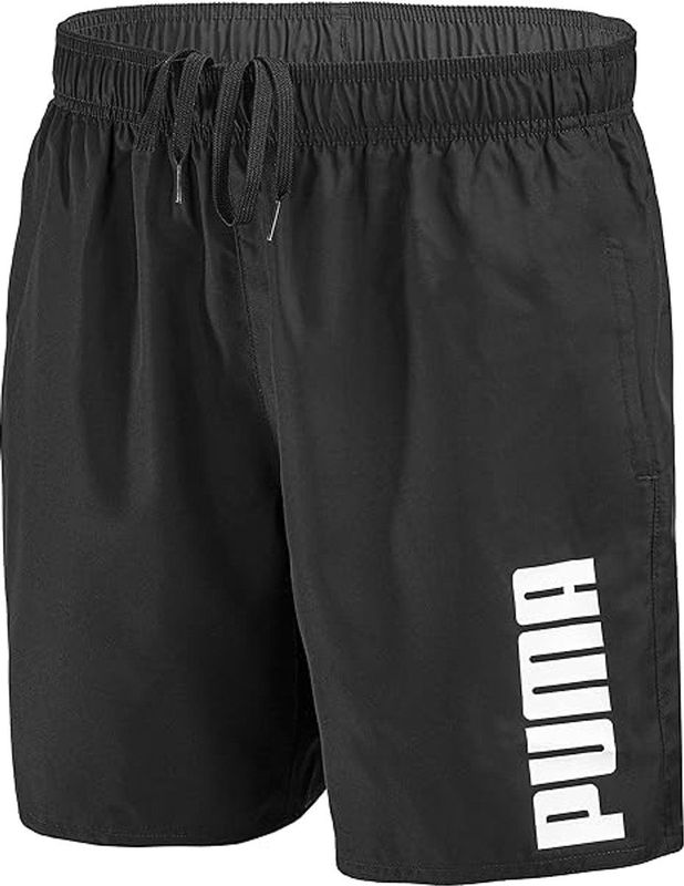 PUMA - Zwemshort - Zwart - Heren - Sneldrogend Stretchmateriaal van Gerecycled Polyester