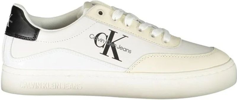 CK Jeans - Monogram Trainers - Sneakers - Wit - Polyester