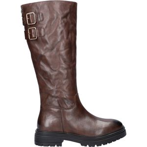 Maruti - Briony - Knielaarzen - Bruin - Schachthoogte 36 cm